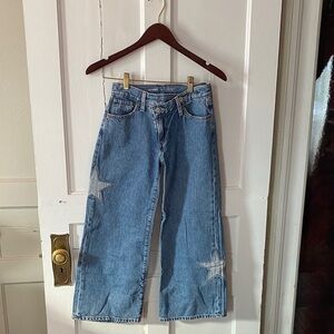 Old Navy Kids Blue Star Jeans